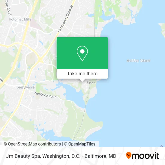 Jm Beauty Spa map