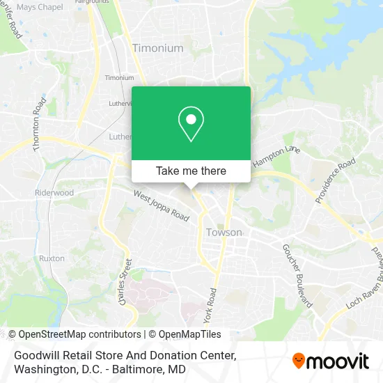 Goodwill Retail Store And Donation Center map
