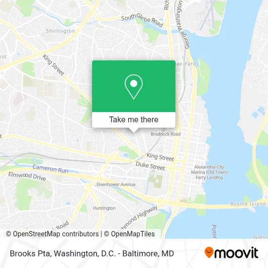Brooks Pta map