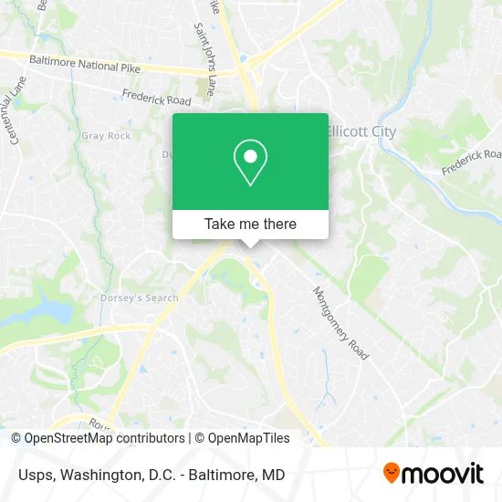 Usps map