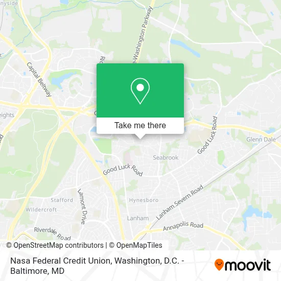 Nasa Federal Credit Union map