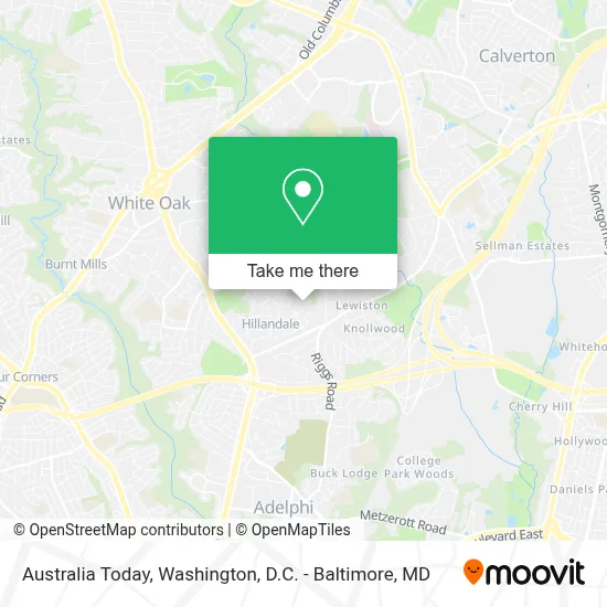 Australia Today map