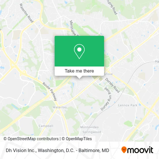 Dh Vision Inc. map