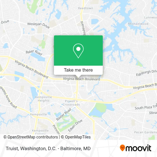 Truist map
