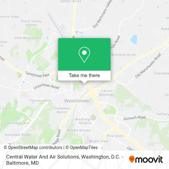Central Water And Air Solutions map