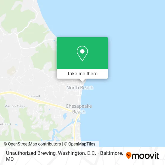 Unauthorized Brewing map
