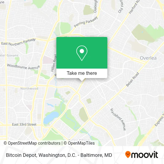Bitcoin Depot map