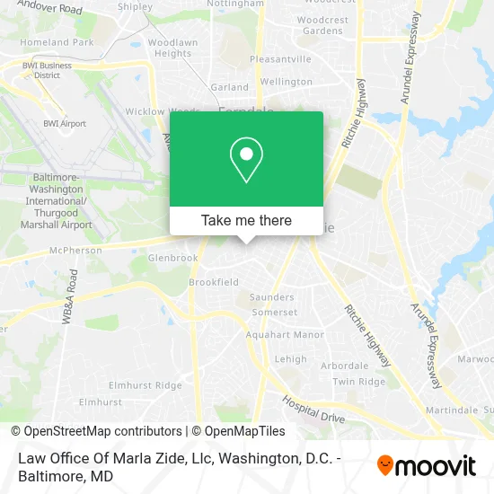 Law Office Of Marla Zide, Llc map