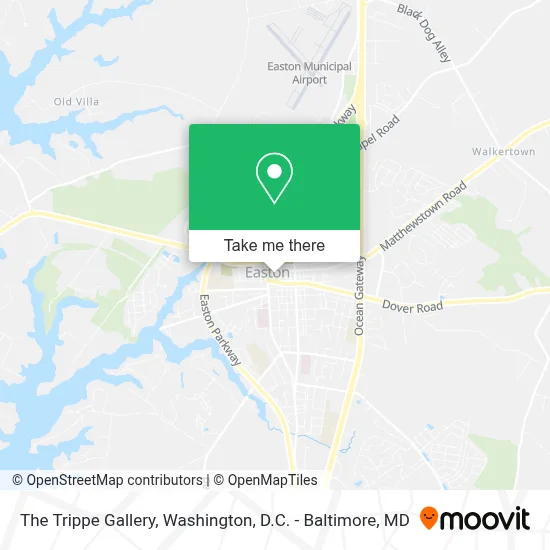 The Trippe Gallery map