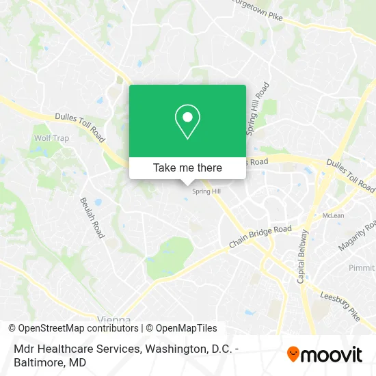Mdr Healthcare Services map
