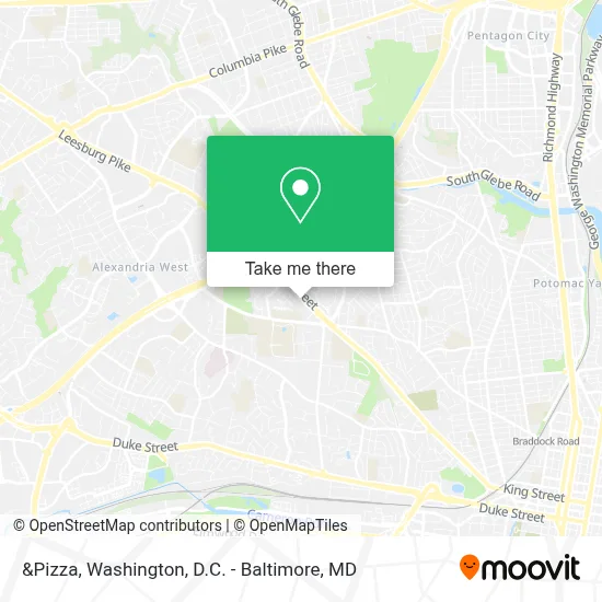&Pizza map