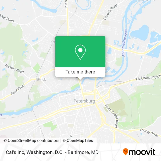 Cal's Inc map