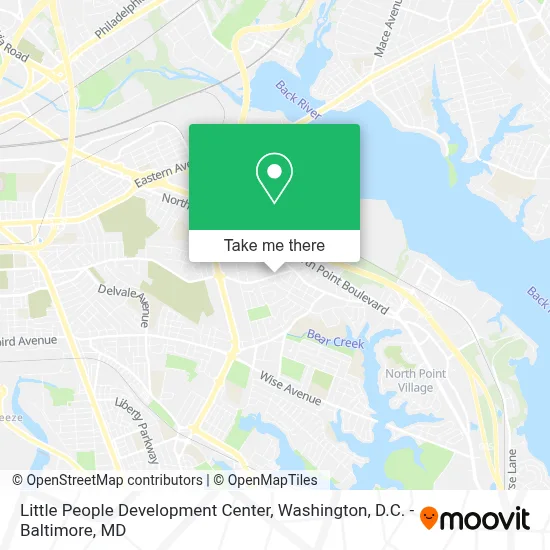 Little People Development Center map