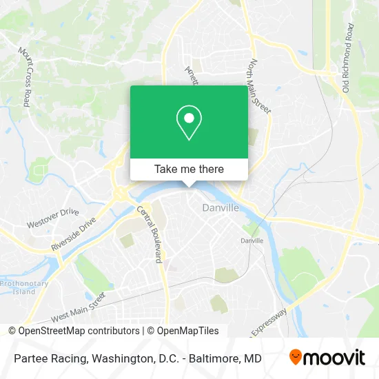 Partee Racing map