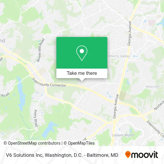 V6 Solutions Inc map