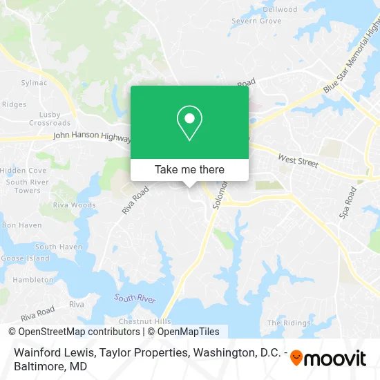 Wainford Lewis, Taylor Properties map