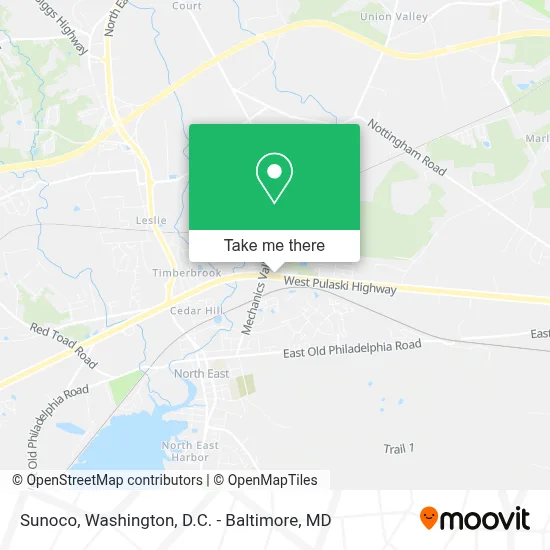 Sunoco map