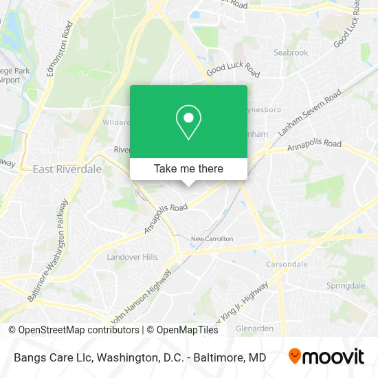 Bangs Care Llc map