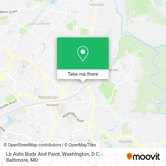 Lb Auto Body And Paint map