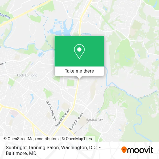 Sunbright Tanning Salon map