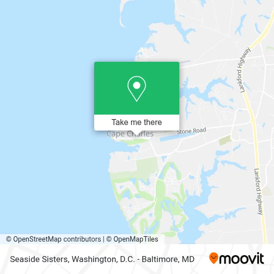 Seaside Sisters map