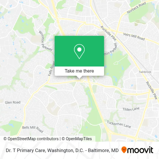 Dr. T Primary Care map