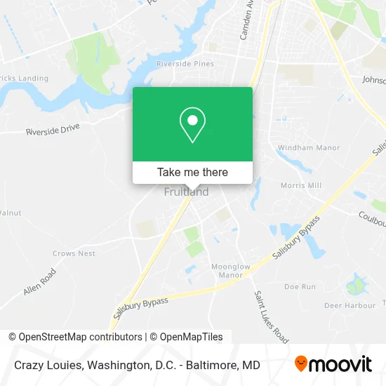 Crazy Louies map