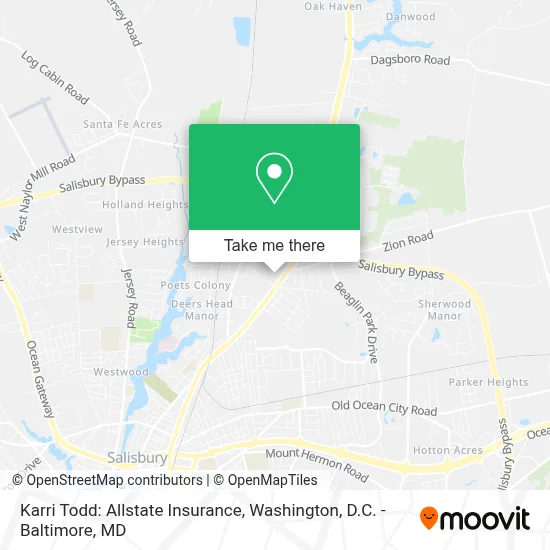 Karri Todd: Allstate Insurance map