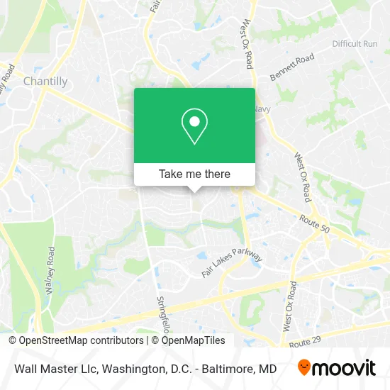 Wall Master Llc map