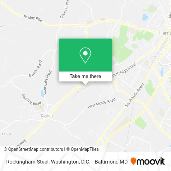 Rockingham Steel map