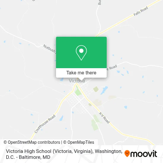 Victoria High School (Victoria, Virginia) map