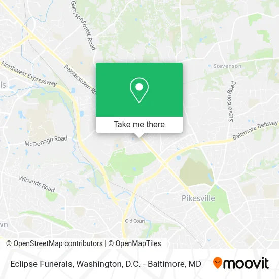 Eclipse Funerals map