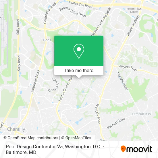 Pool Design Contractor Va map