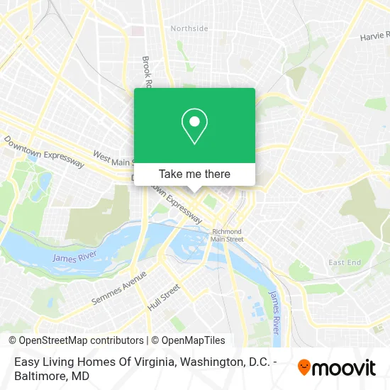 Easy Living Homes Of Virginia map