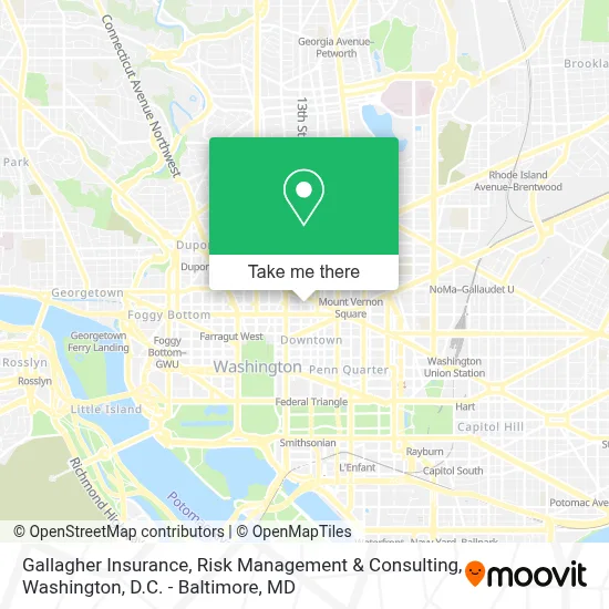 Gallagher Insurance, Risk Management & Consulting map