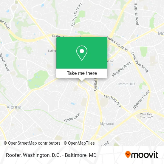 Roofer map