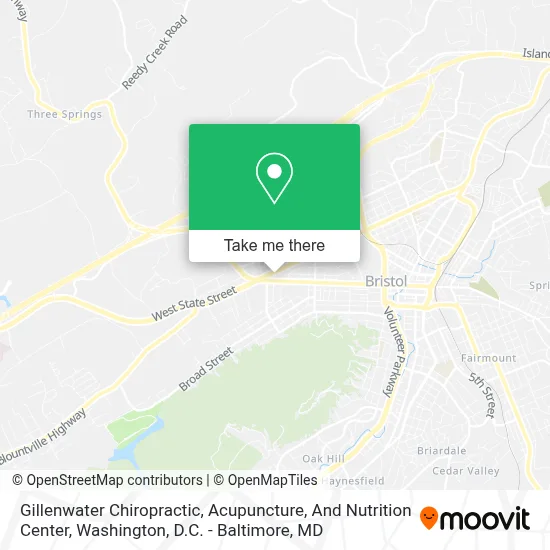 Gillenwater Chiropractic, Acupuncture, And Nutrition Center map