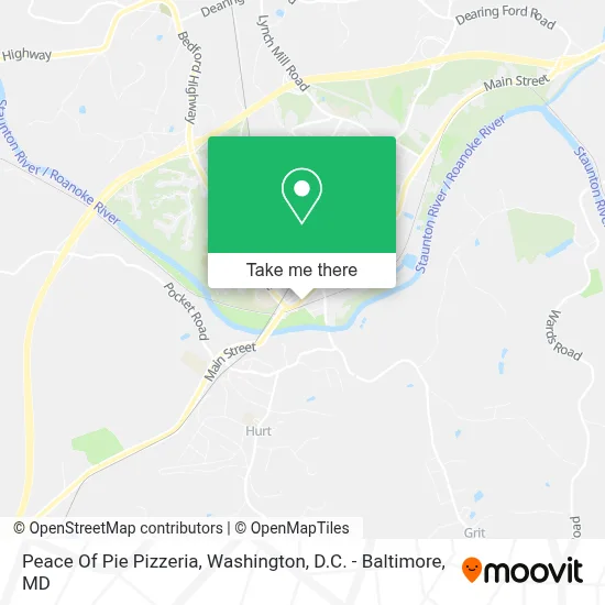 Peace Of Pie Pizzeria map
