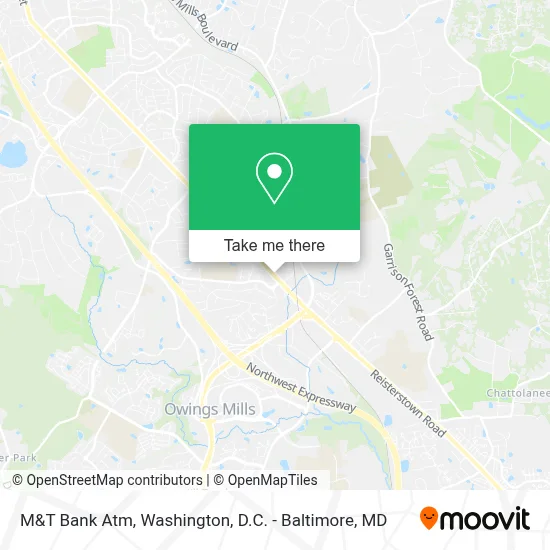 M&T Bank Atm map