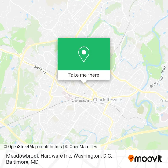 Meadowbrook Hardware Inc map