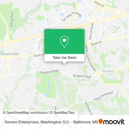 Geomo Enterprises map