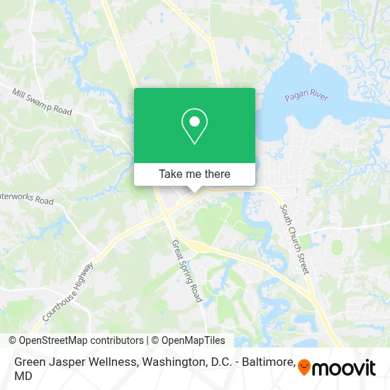 Green Jasper Wellness map