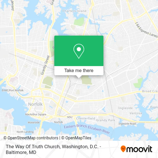 The Way Of Truth Church map