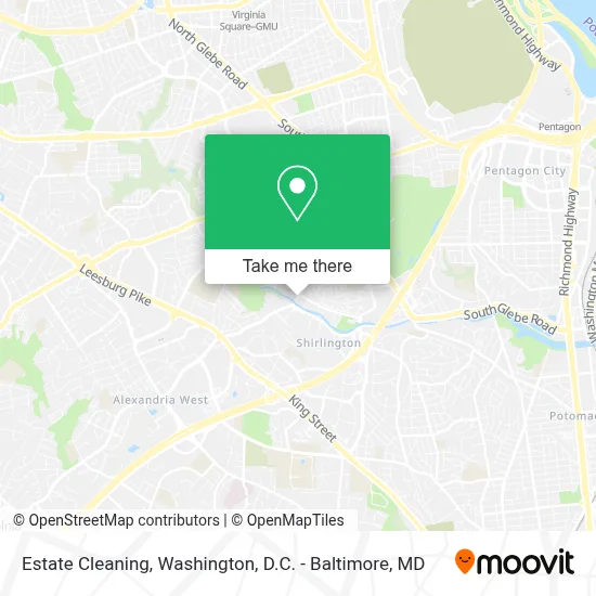 Estate Cleaning map
