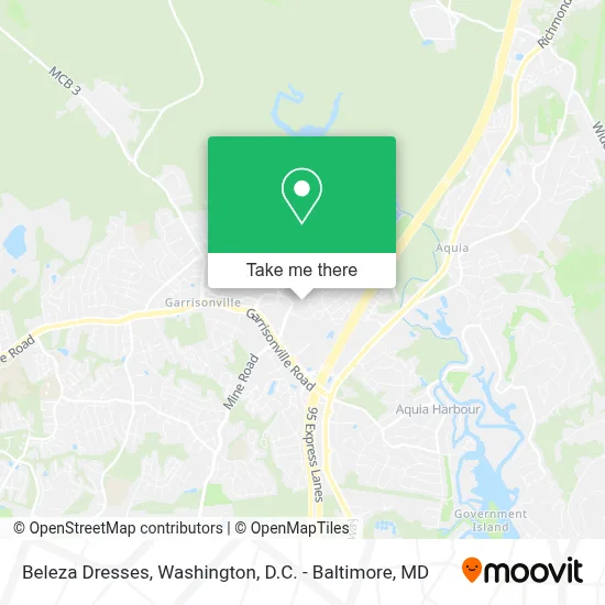 Beleza Dresses map