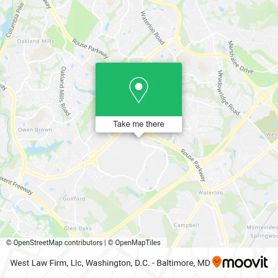 West Law Firm, Llc map