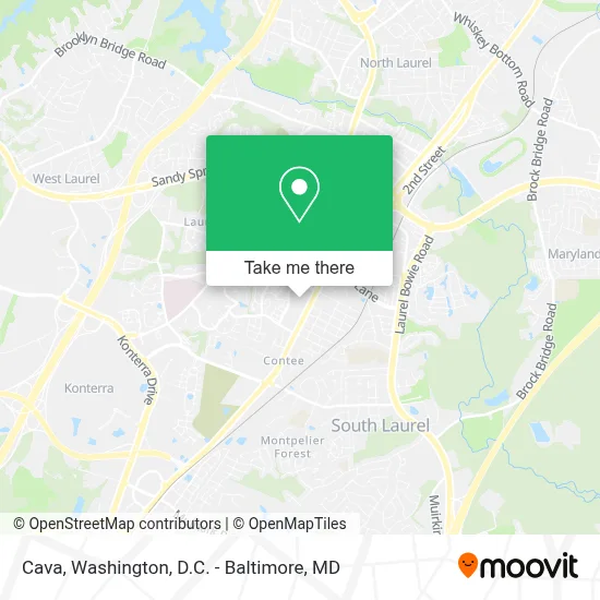 Cava map