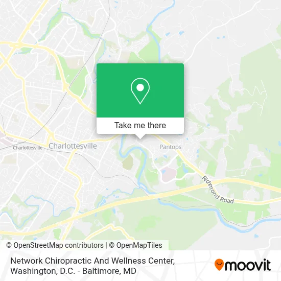 Network Chiropractic And Wellness Center map