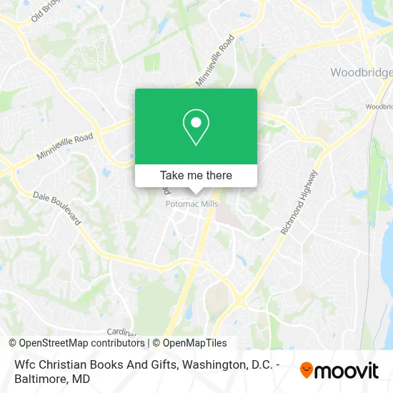 Wfc Christian Books And Gifts map