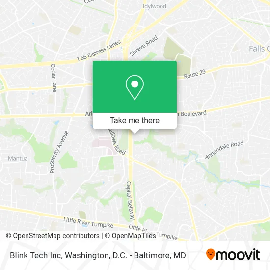 Blink Tech Inc map